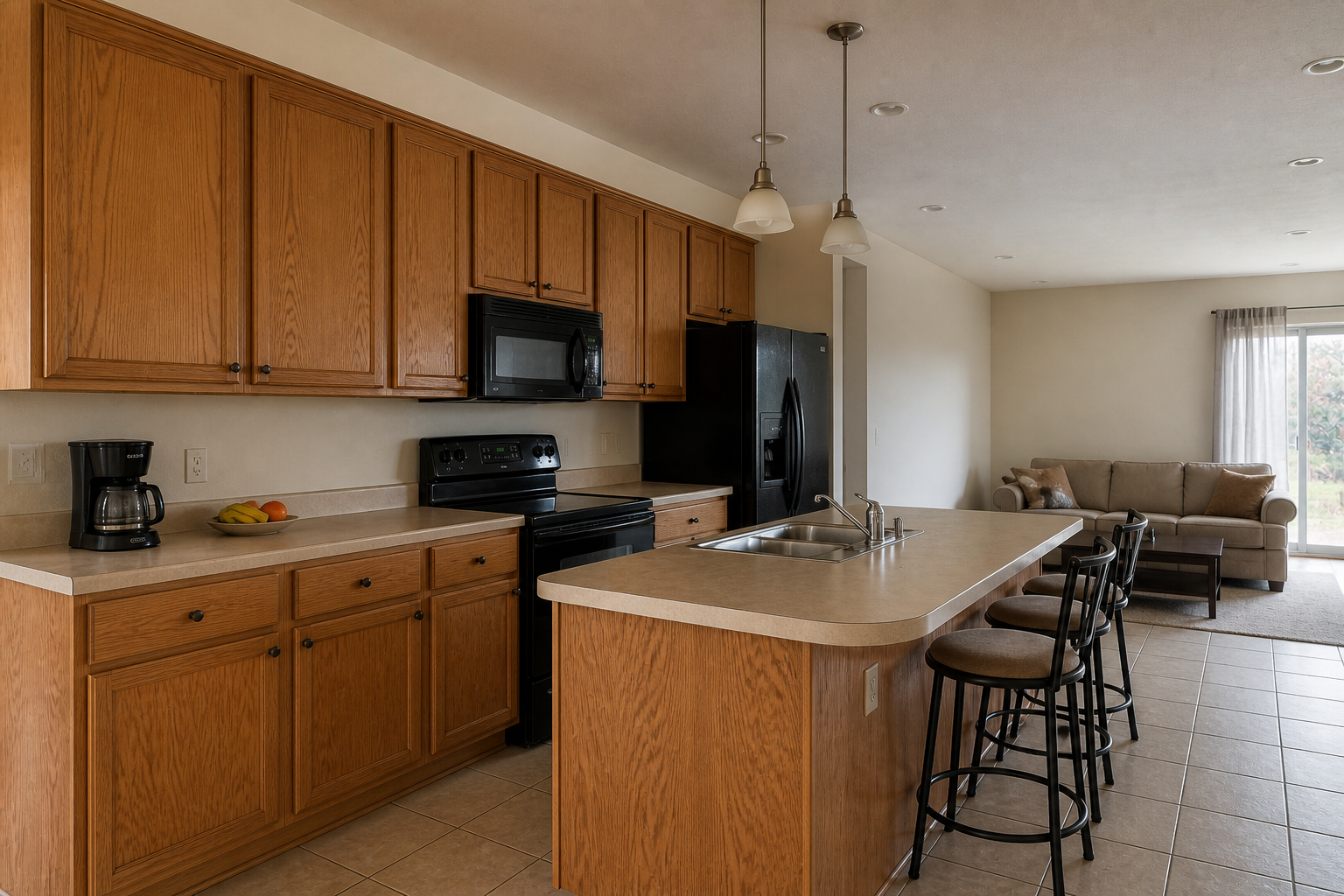 Kitchen after GELB renovation